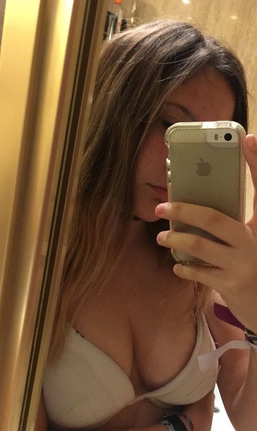 Rubia manda nudes y el ex la filtra 1