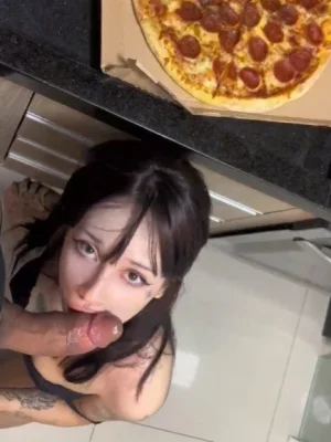 Gracias por la pija digo la pizza 9