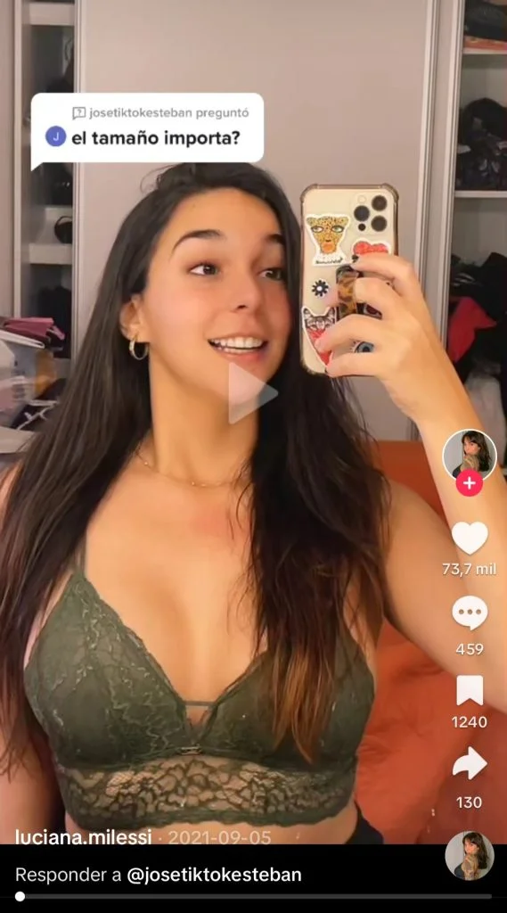 Luciana Milessi cogiendo y peteando 1